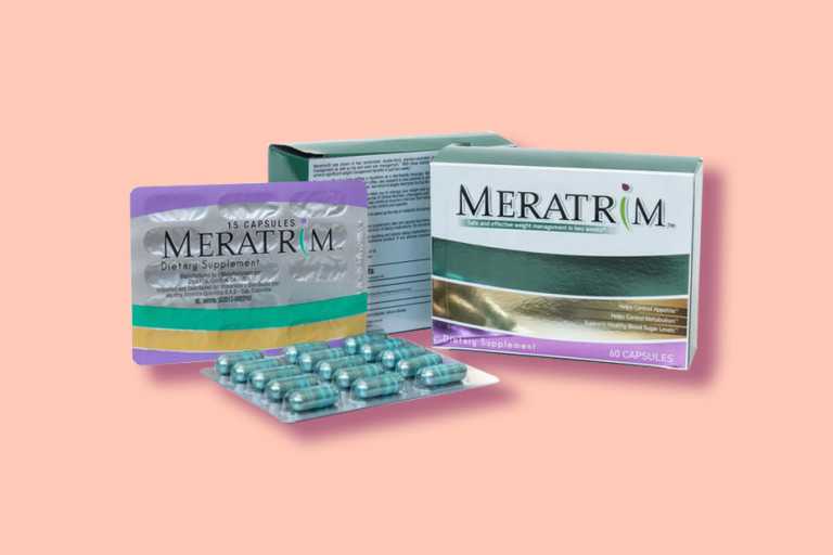 Viên uống giảm cân Meratrim được chiết xuất từ thiên nhiên sẽ hỗ trợ giản giảm cân một cách hiệu quả, an toàn.